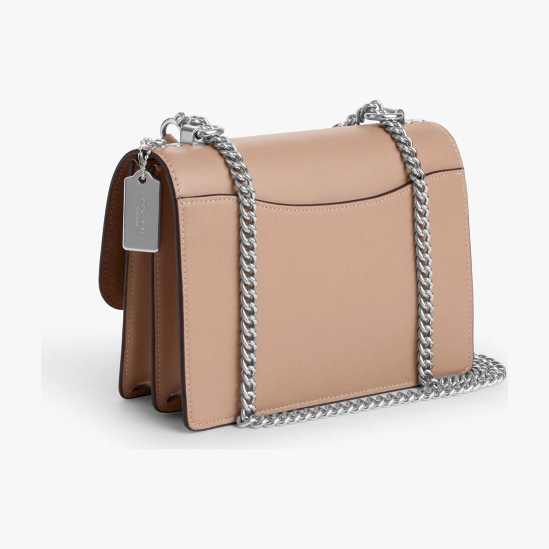 Coach Klare Crossbody Bag In Signature Canvas - Silver/Sand/Taupe