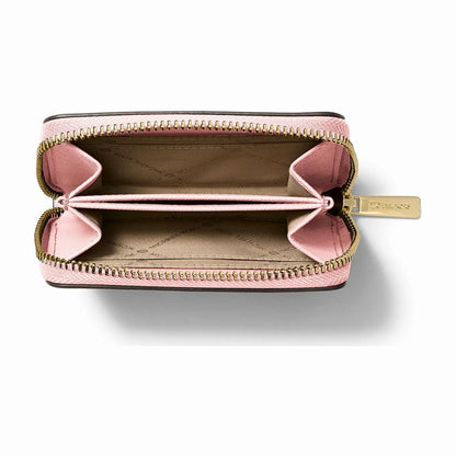Michael Kors Jet Set Travel Medium Saffiano Leather Wallet - POWDER BLUSH