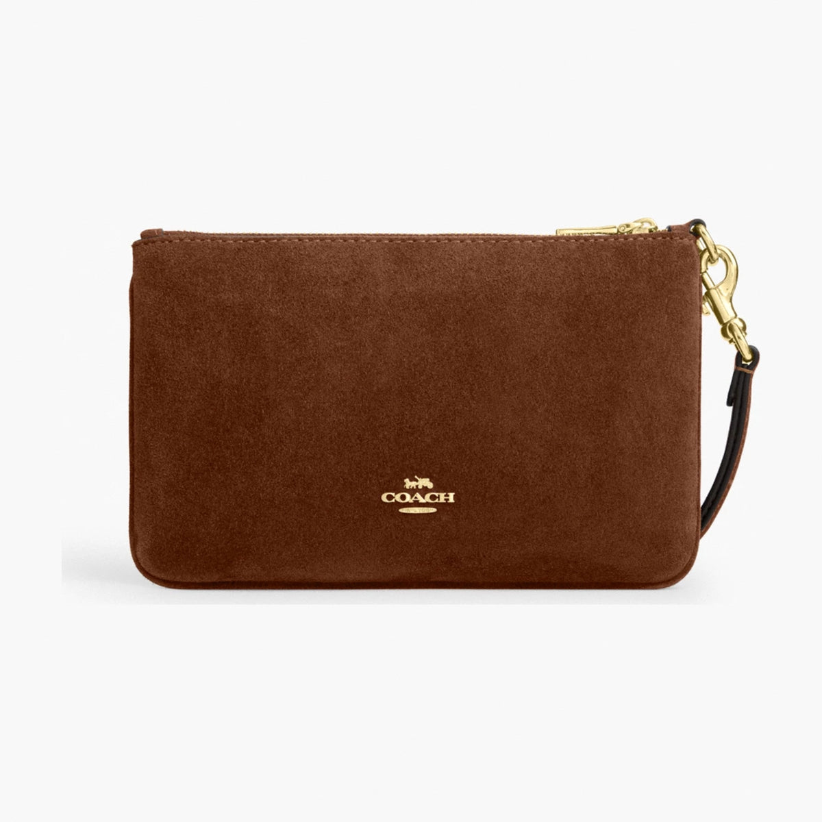 Coach Ashton Wristlet - Gold/Warm Brown