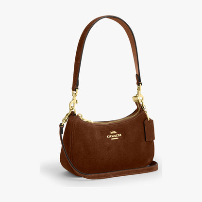 Coach Teri Mini Crossbody Bag - Gold/Warm Brown