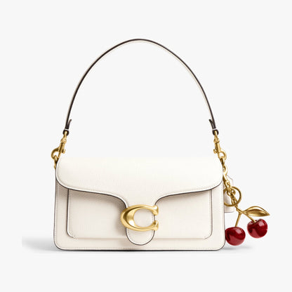 Coach Cherry Bag Charm - Brass/Red Apple