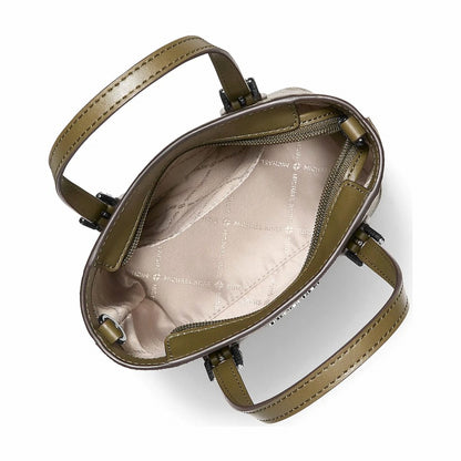 Michael Kors Voyager Extra-Small Signature Logo Convertible Crossbody Bag - OLIVE