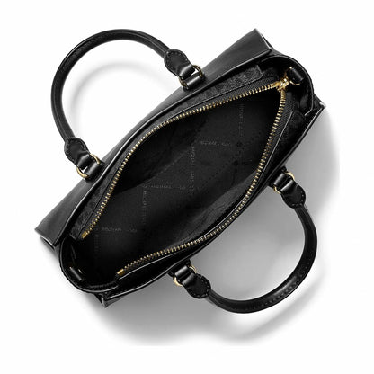 Michael Kors Arden Small Messenger Bag - BLACK