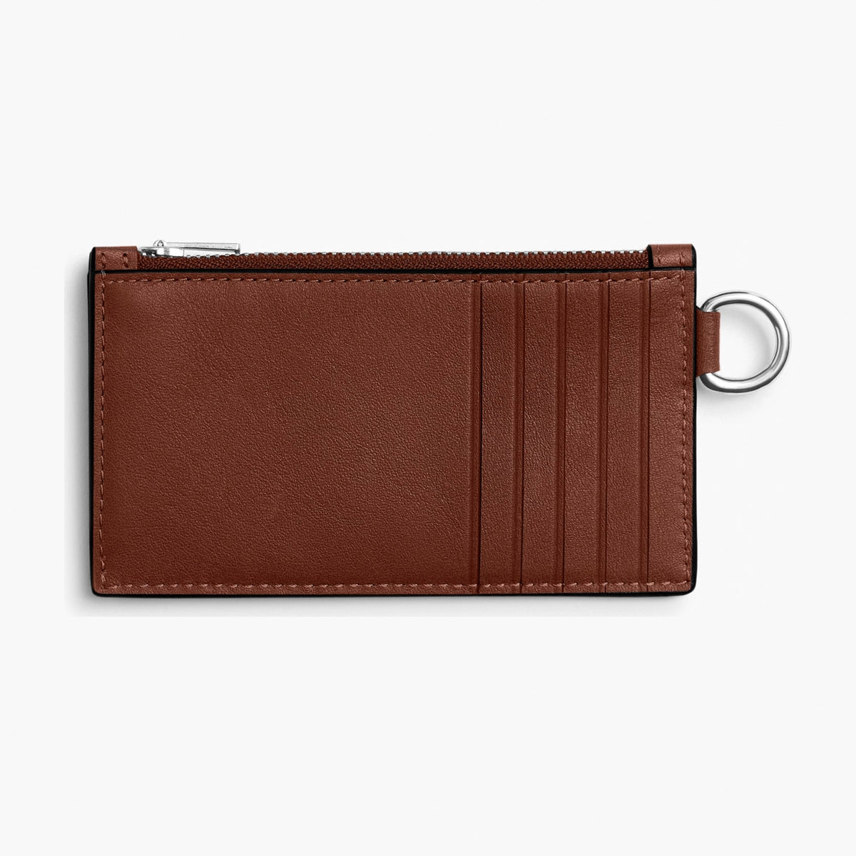 Coach Zip Card Case - Redwood
