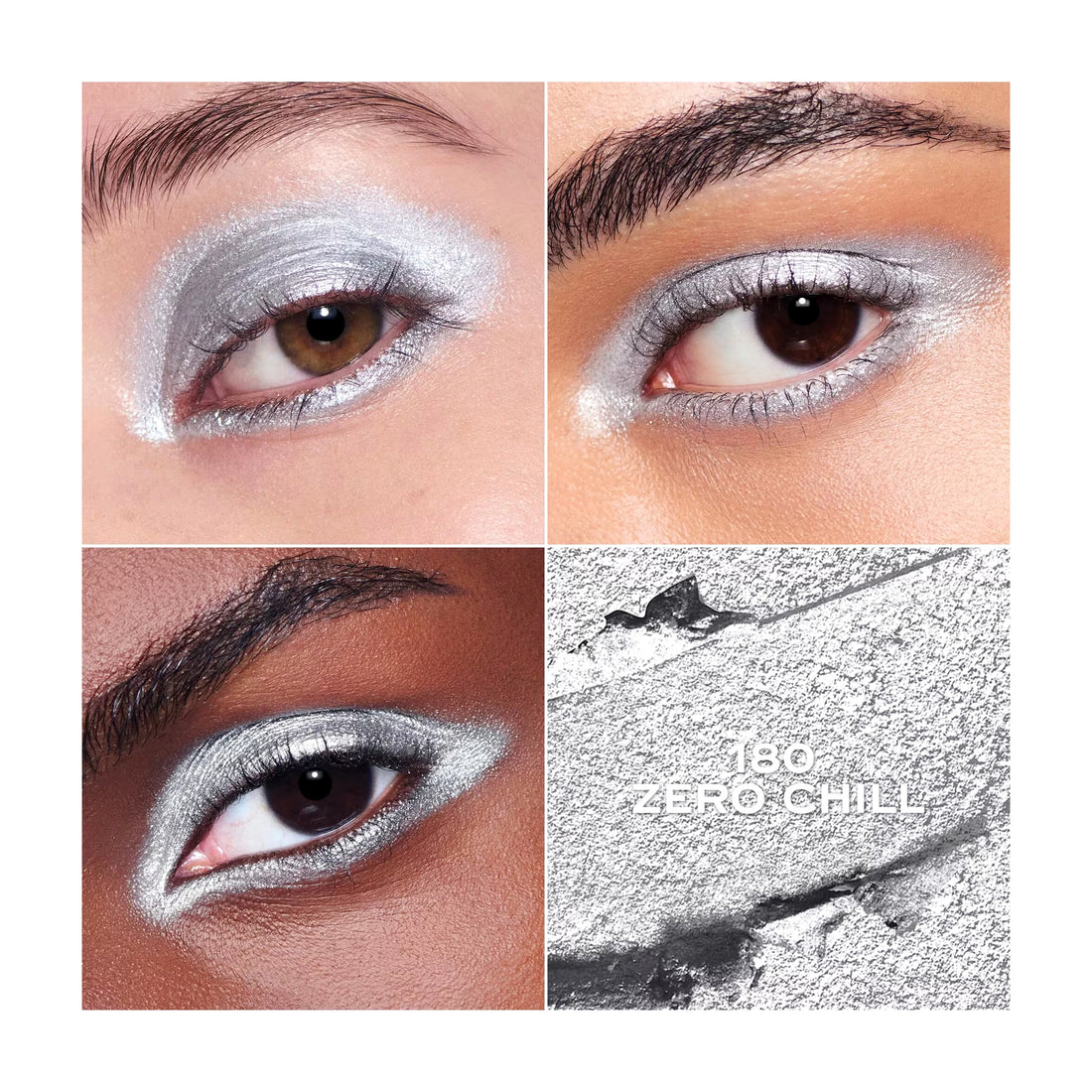 Marc Jacobs Born Star Eyeshadow - ZERO CHILL - METALLIC SILVER