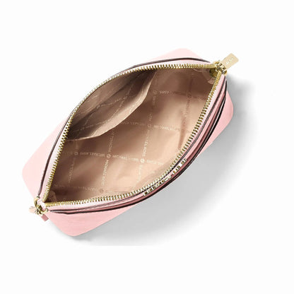 Michael Kors Jet Set Travel Medium Dome Crossbody Bag - POWDER BLUSH