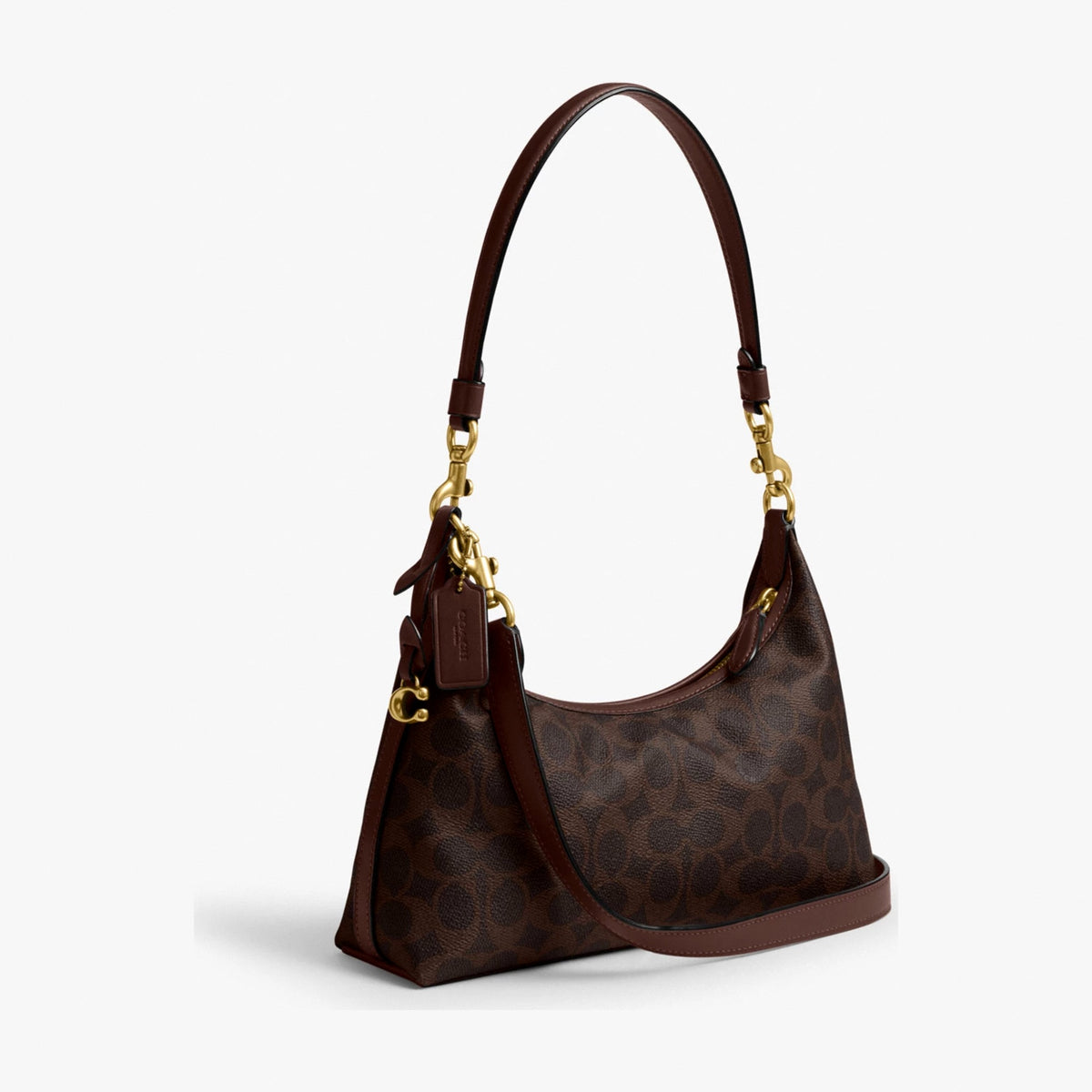 Coach Juliet Shoulder Bag 25 In Signature Canvas - Brass/Maple Maple