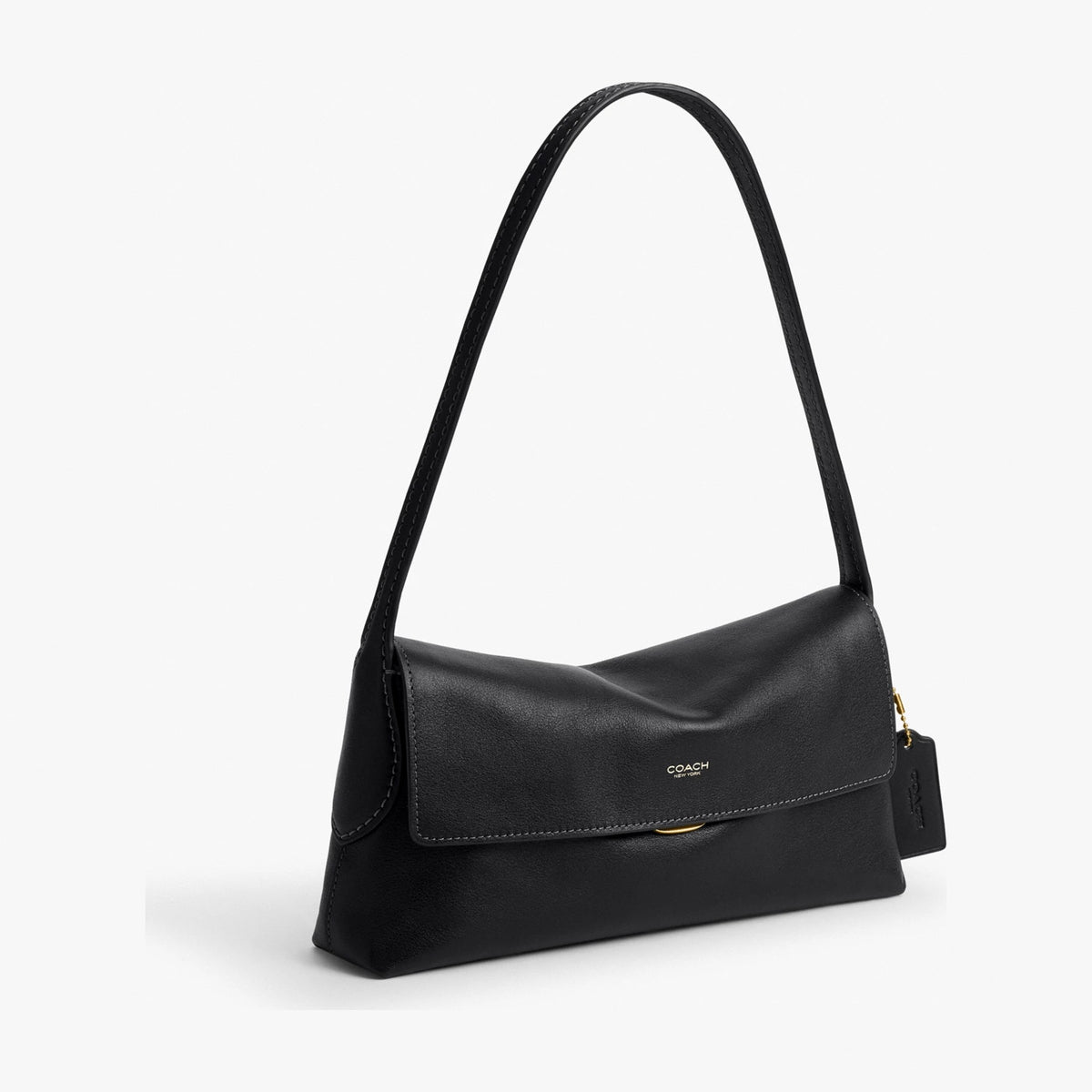 Coach Chelsea Shoulder Bag 26 - Brass/Black