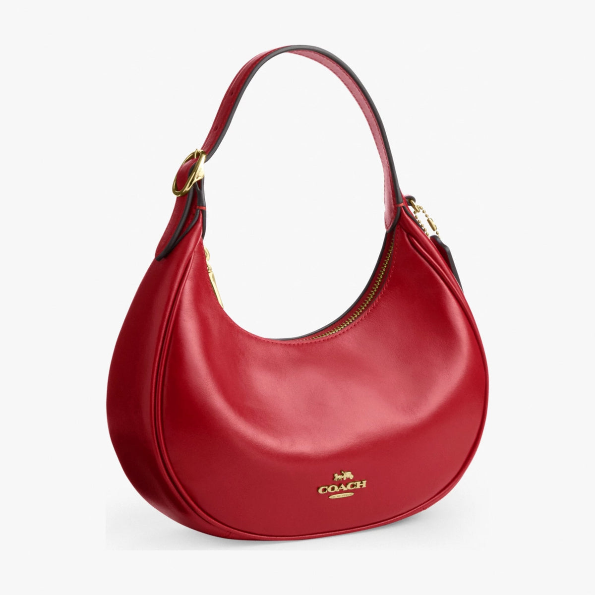 Coach Emily Shoulder Bag - Gold/Poppy
