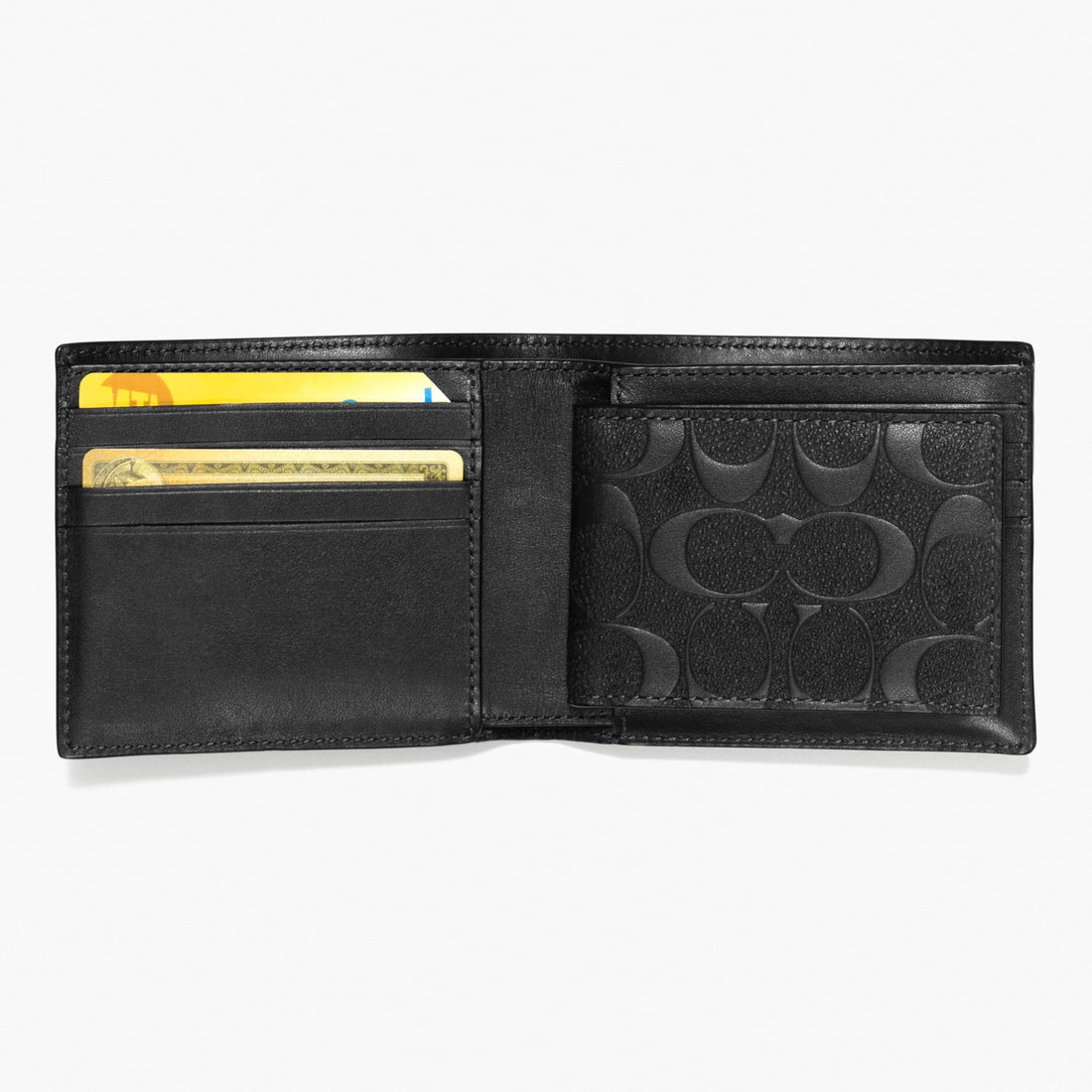 Coach 3-In-1 Wallet In Signature Leather - Black