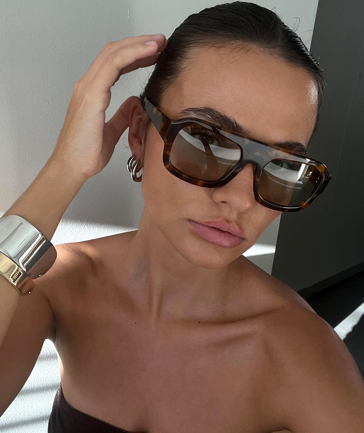 VEHLA Kaia Sunglasses - Tort/Sage