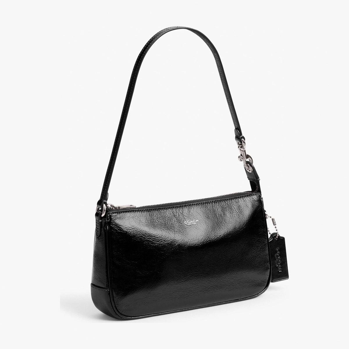 Coach Plaza Bag - Silver/Black