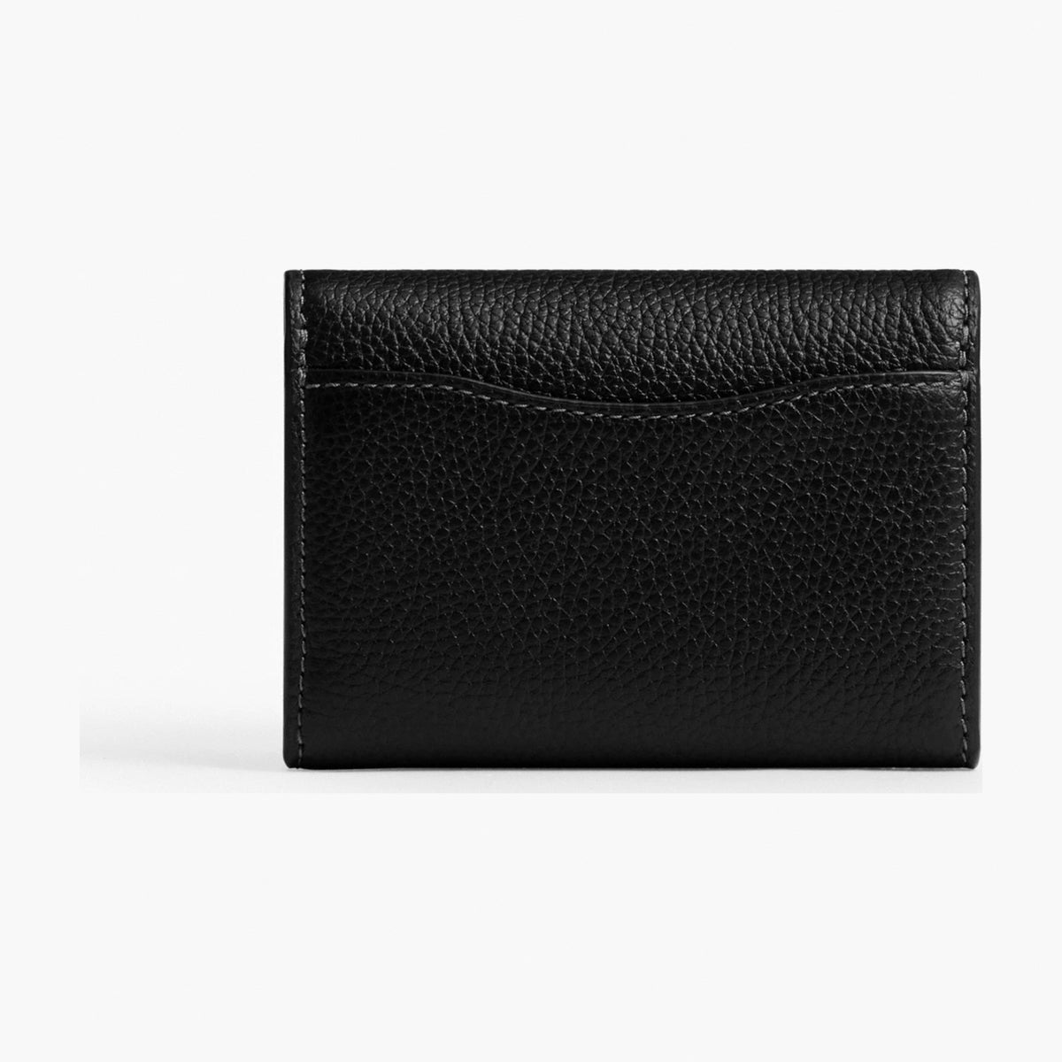Coach Essential Flap Card Case - Brass/Black