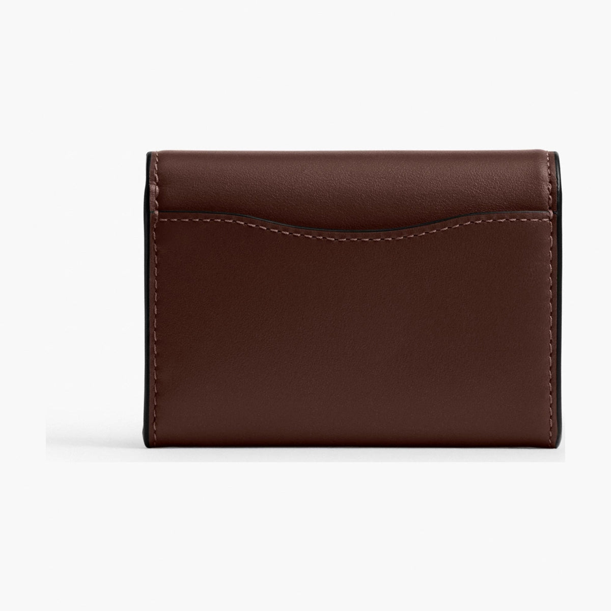 Coach Essential Flap Card Case - Brass/Maple