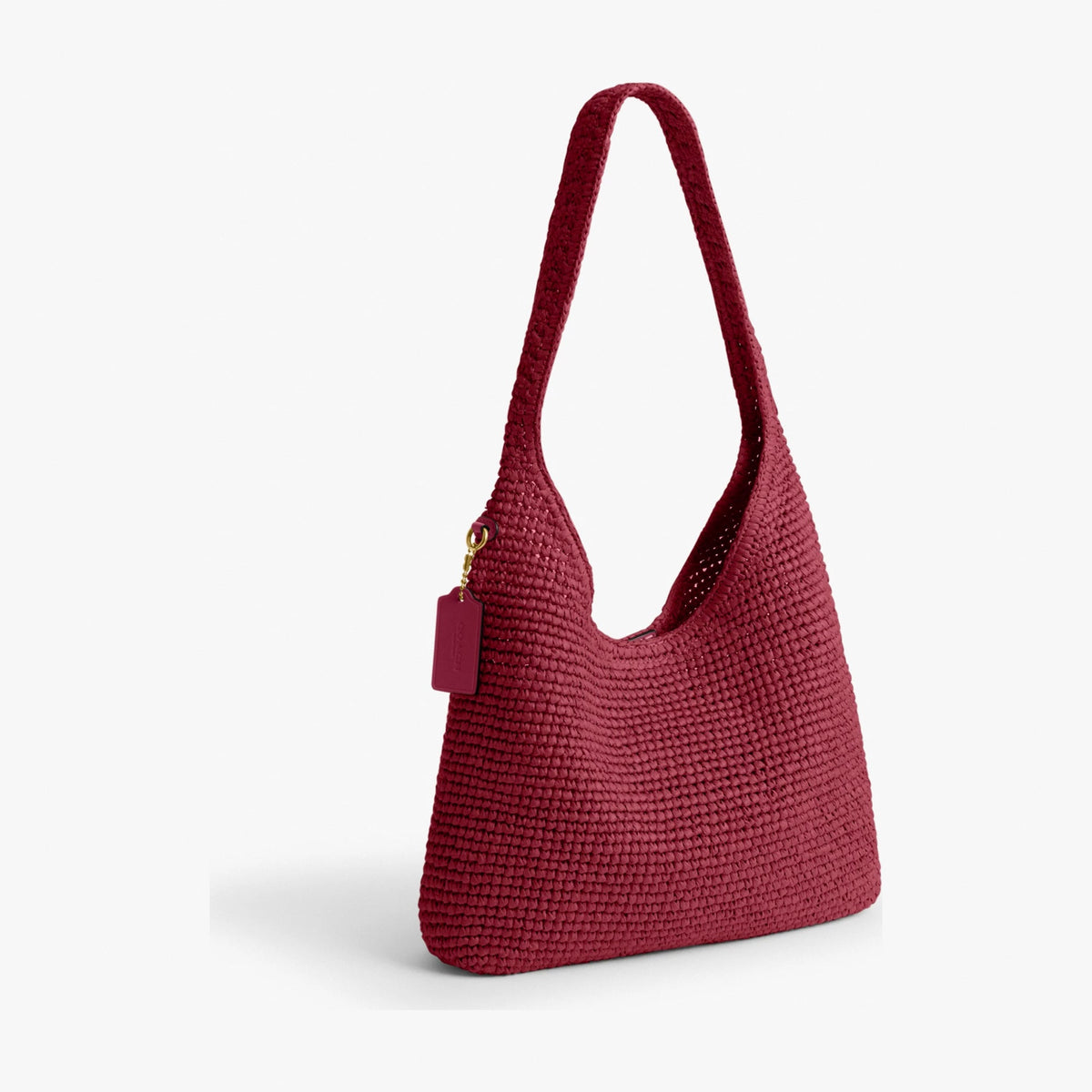 Coach Brooklyn Shoulder Bag 28 - Brass/Dark Fuchsia