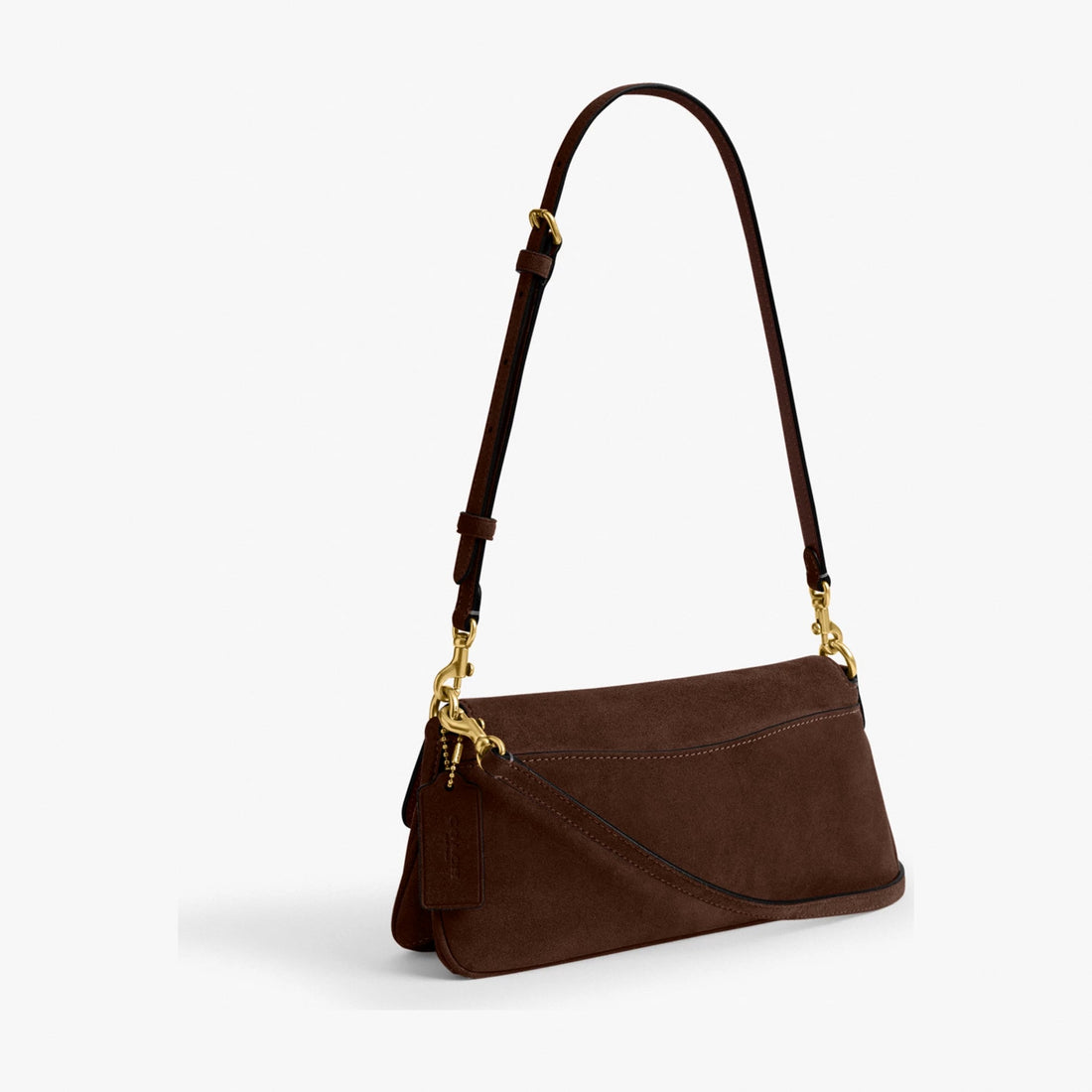 Coach Jet Shoulder Bag - Brass/Dark Chocolate