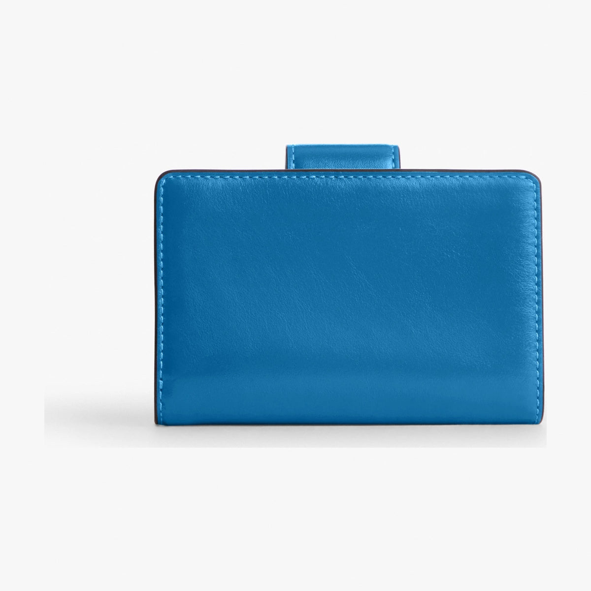 Coach Medium Corner Zip Wallet - Silver/Blue Jay