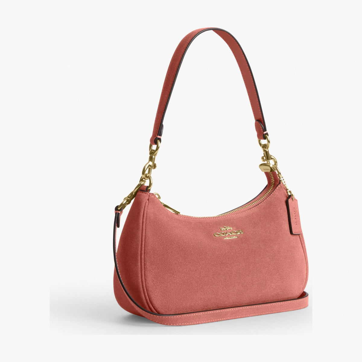 Coach Teri Shoulder Bag - Gold/Blush Pink