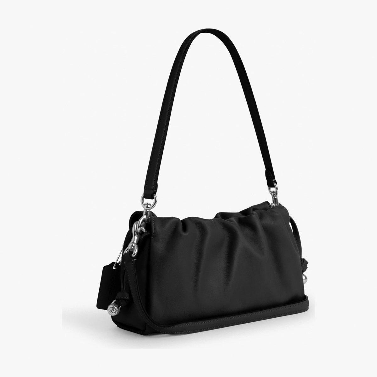 Coach Faye Shoulder Bag - Silver/Black