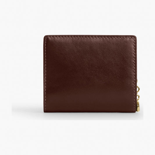 Coach Snap Wallet With Charm - Gold/Maple