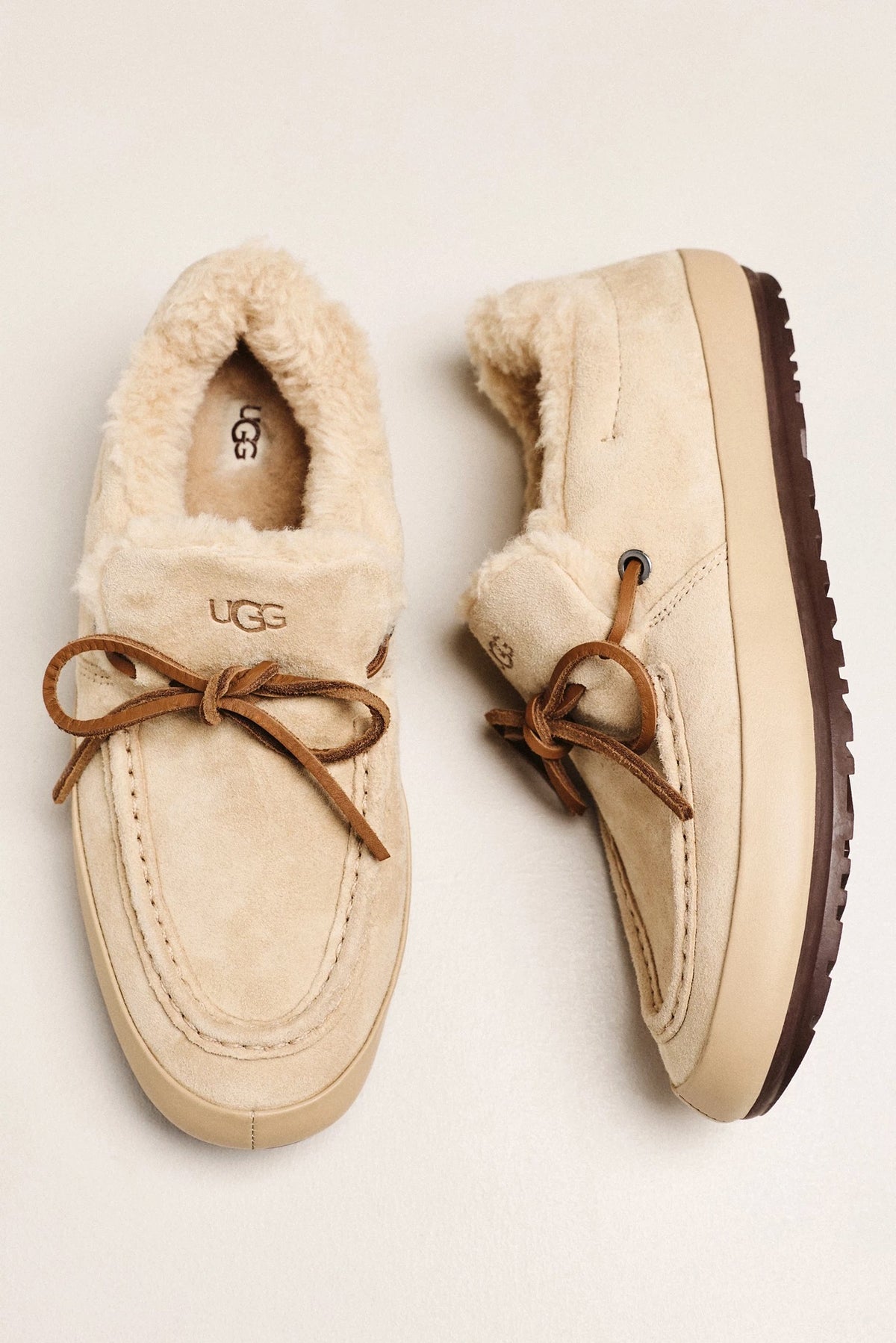 UGG Quill Slip-on Moccasins - Mustard Seed