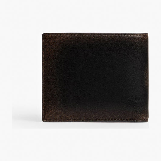 Coach 3-In-1 Wallet In Loved Leather - Black Brown