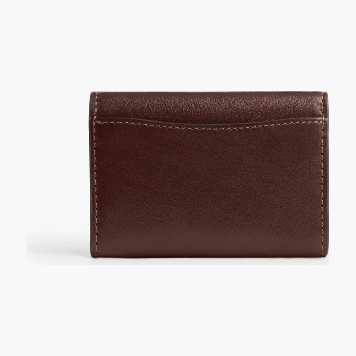 Coach Flap Card Case - Gold/Maple
