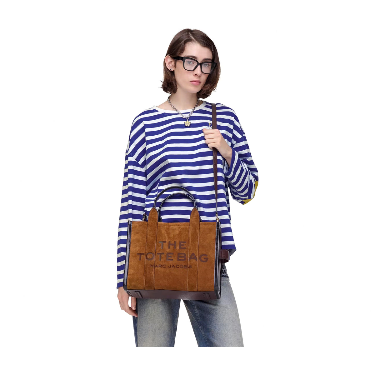 Marc Jacobs The Suede Medium Tote Bag - COPPER