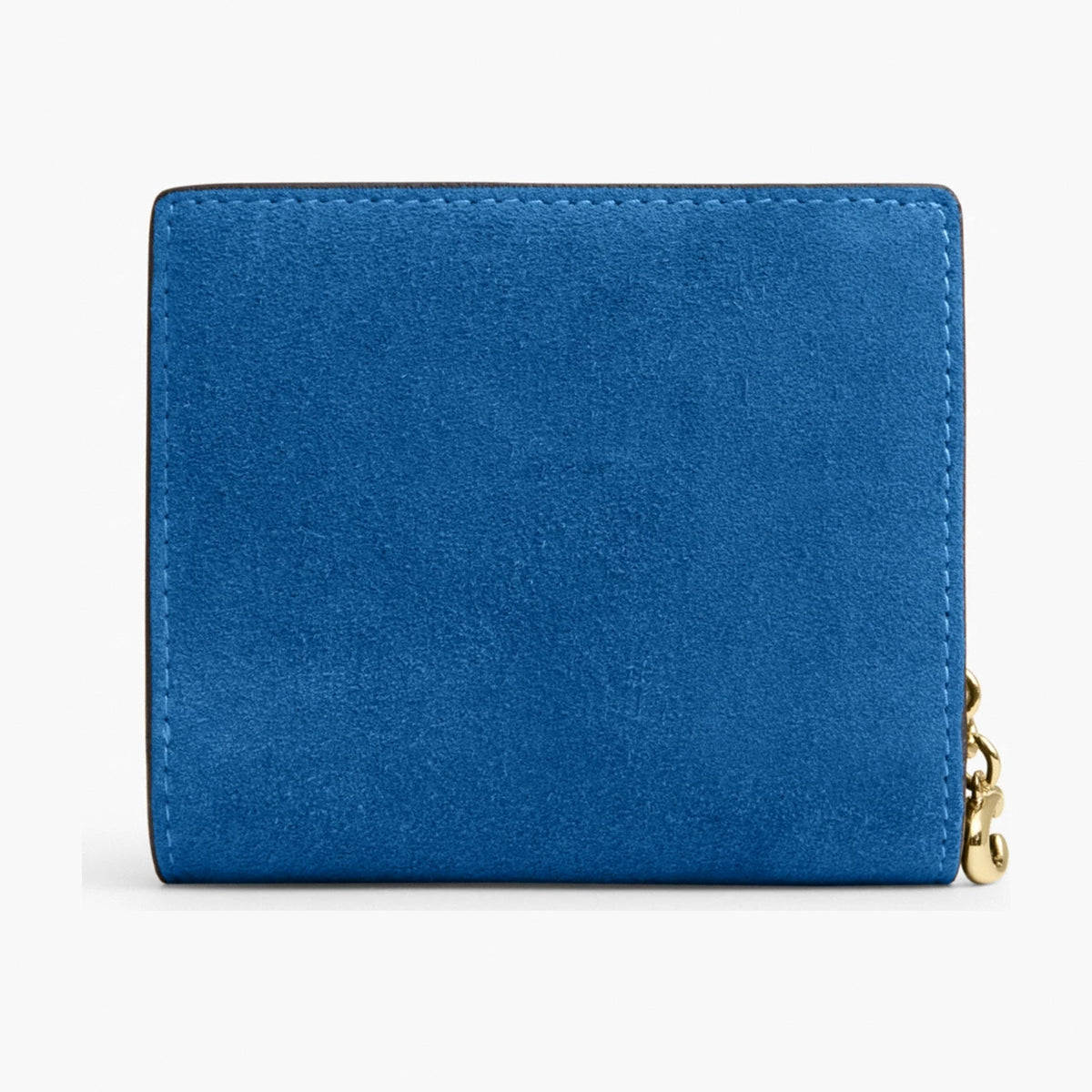 Coach Snap Wallet - Gold/Blue Jay