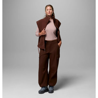 Columbia Women's Misty Moondrift MTR Fleece Relaxed Vest - Tobacco