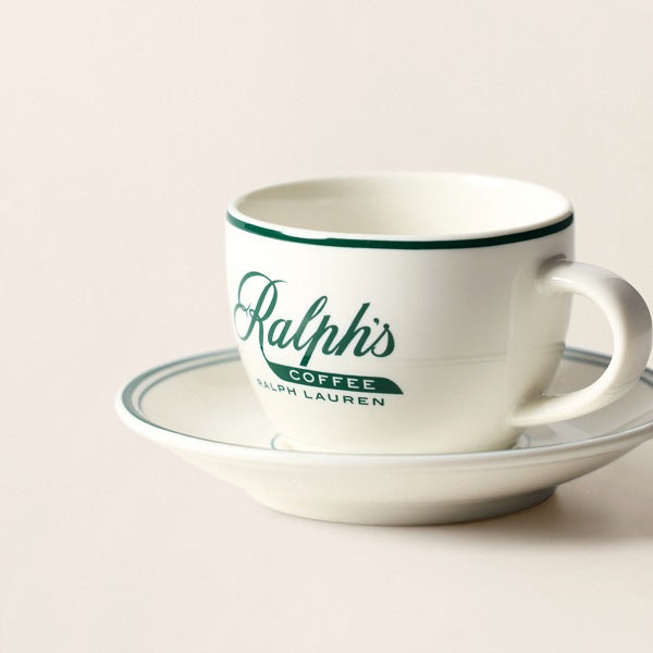 Ralph Lauren Home Ralph’s Coffee Espresso Cup & Saucer - Green And White