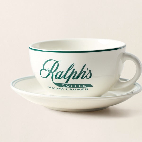 Ralph Lauren Home Ralph’s Coffee Cup & Saucer - Green/white