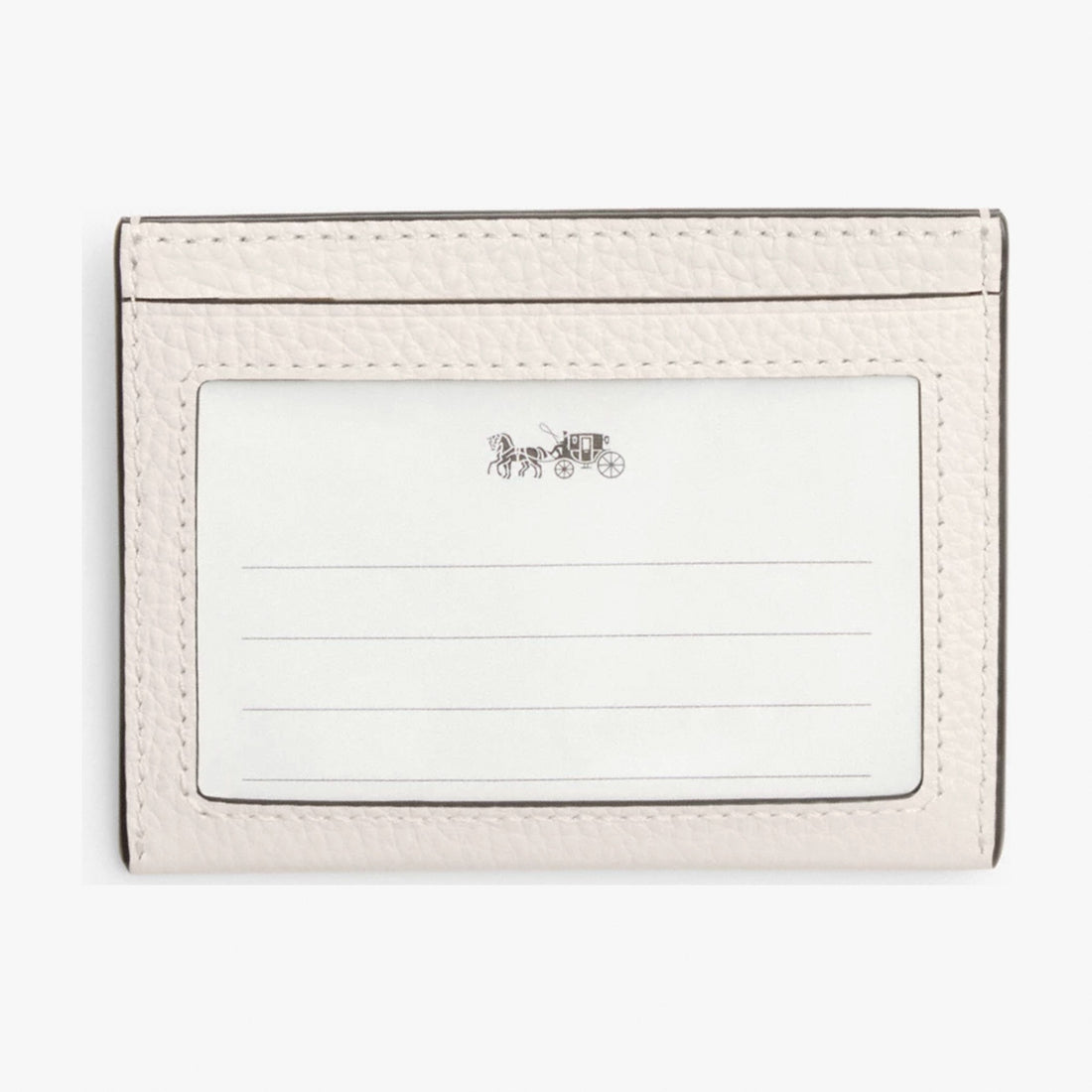 Coach Slim ID Card Case - Chalk