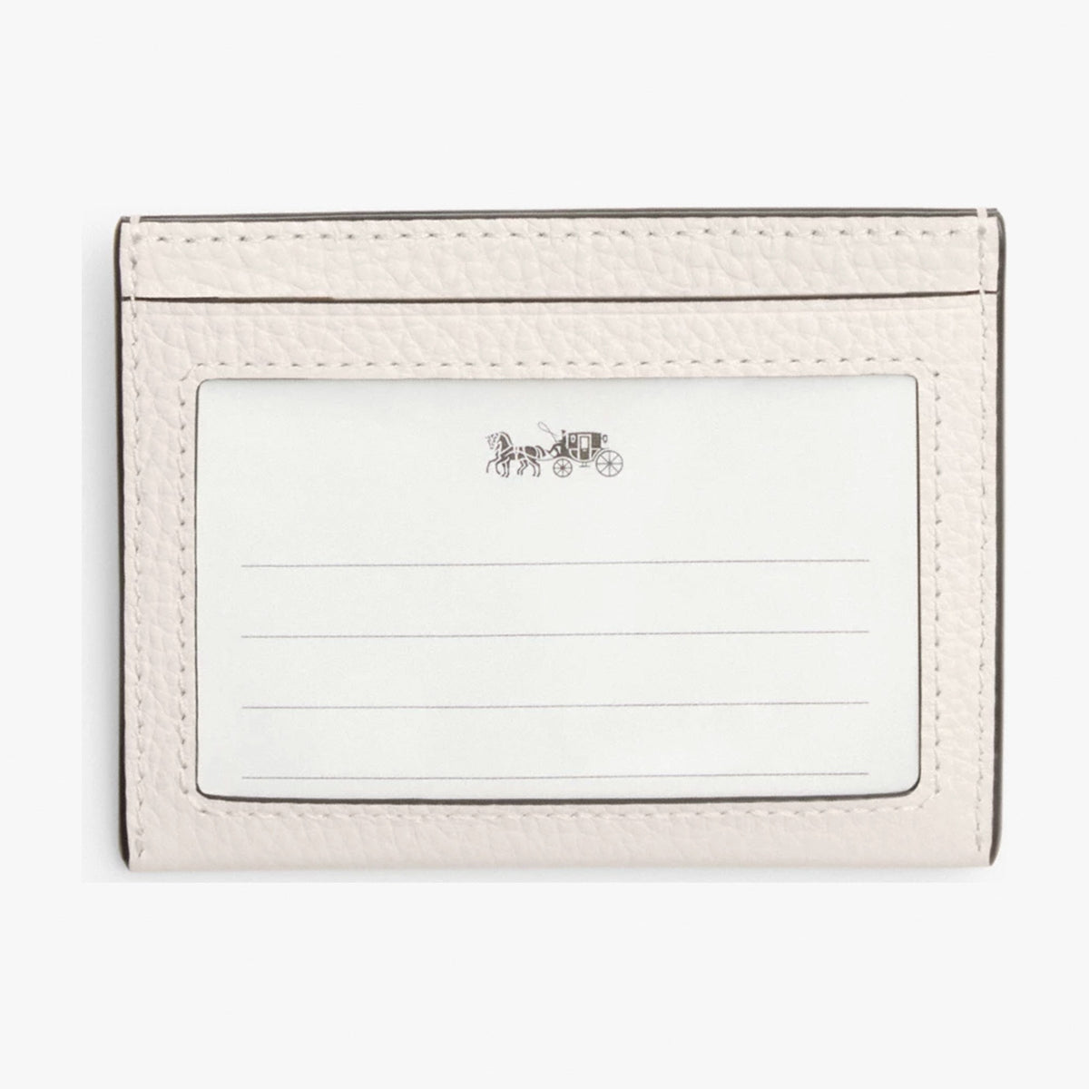 Coach Slim ID Card Case - Chalk