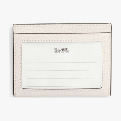 Coach Slim ID Card Case - Chalk