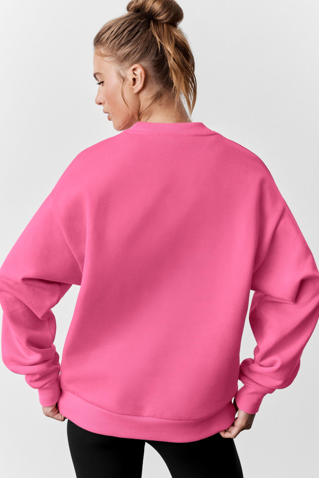 Alo Yoga Accolade Crew Neck Pullover - Paradise Pink