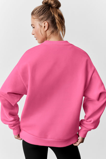 Alo Yoga Accolade Crew Neck Pullover - Paradise Pink