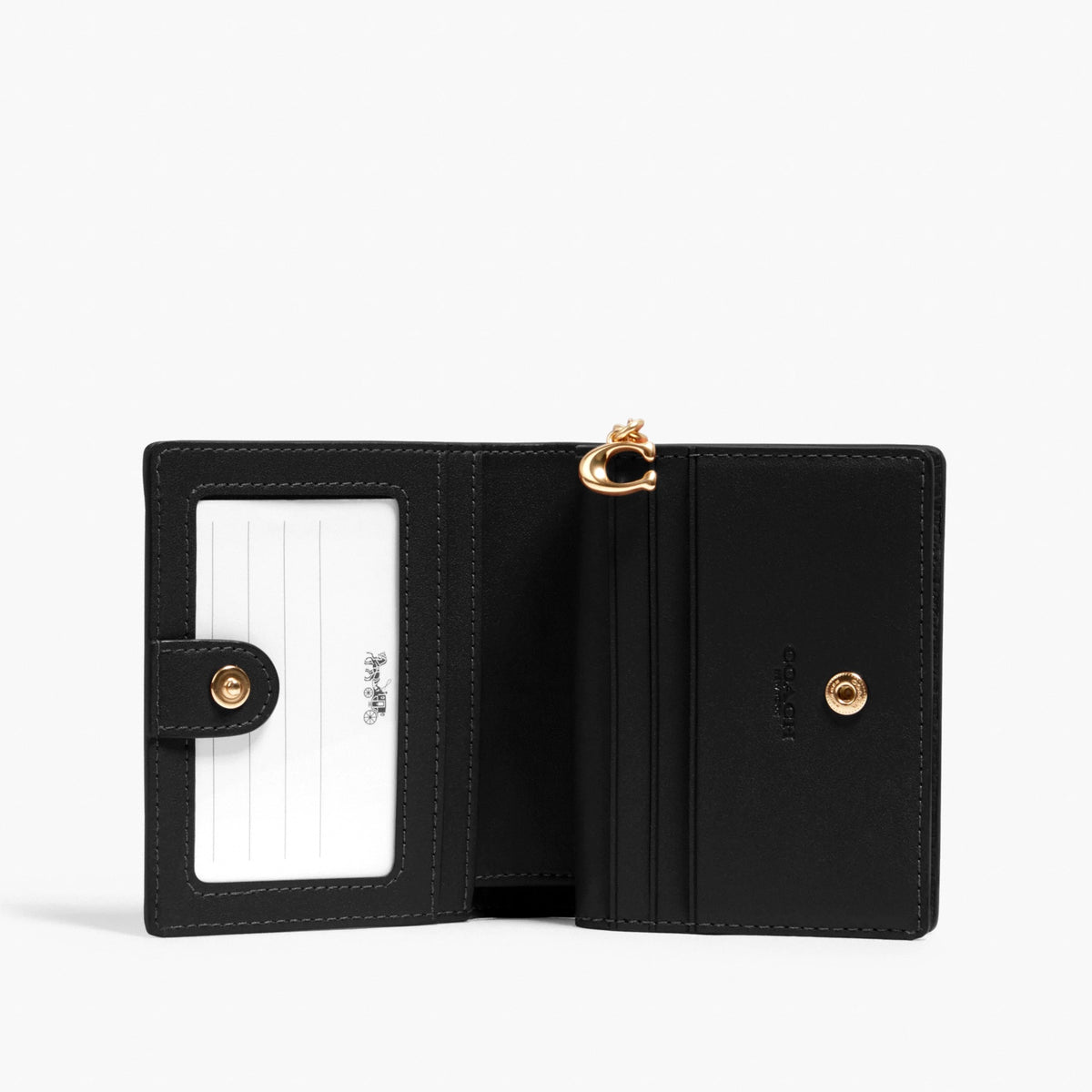 Coach Snap Wallet - Gold/Black
