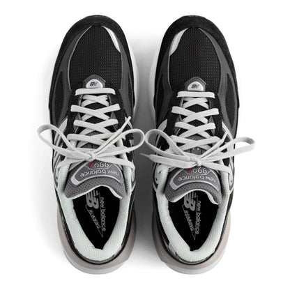 New Balance Made in USA 990v6 - BLACK with WHITE