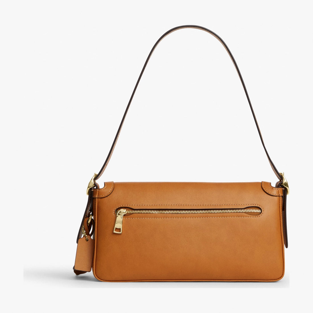 Coach Etta Small Flap Shoulder Bag - Gold/Brown