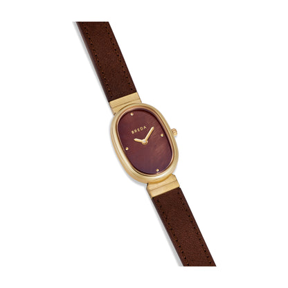 BREDA Jane (Leather) - Gold/Brown/Brown