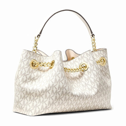 Michael Kors Mina Small Signature Logo Crossbody Bag - LT CRM MULTI