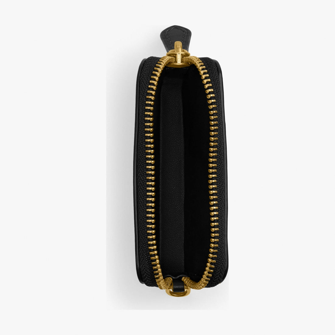 Coach Essential Chain Card Case - Brass/Black