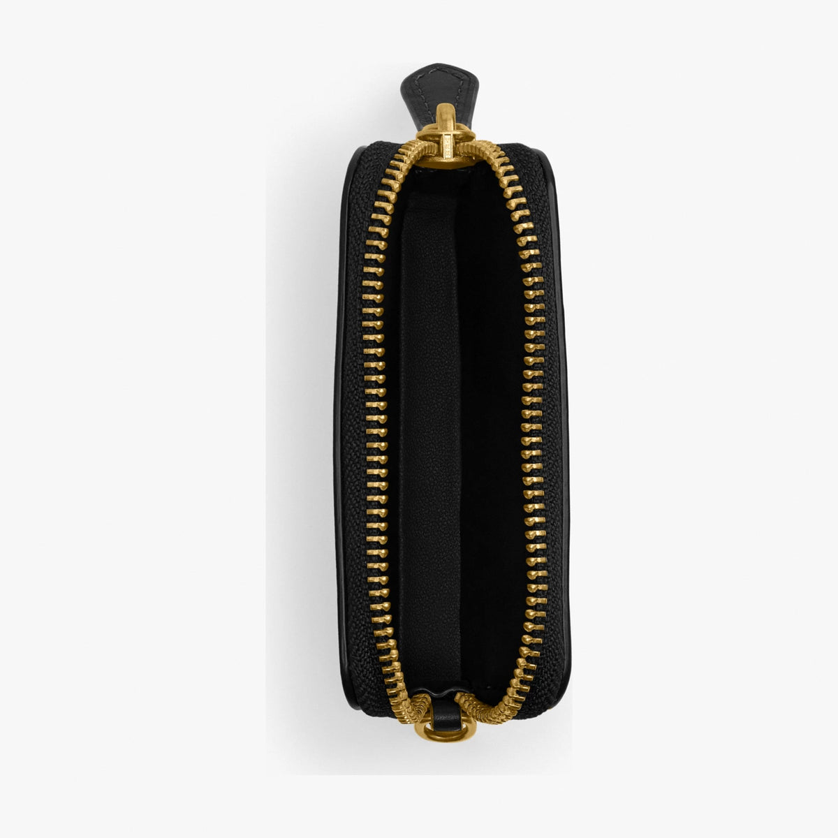 Coach Essential Chain Card Case - Brass/Black