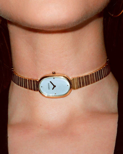 BREDA Jane (Time Choker) - Gold/Sky