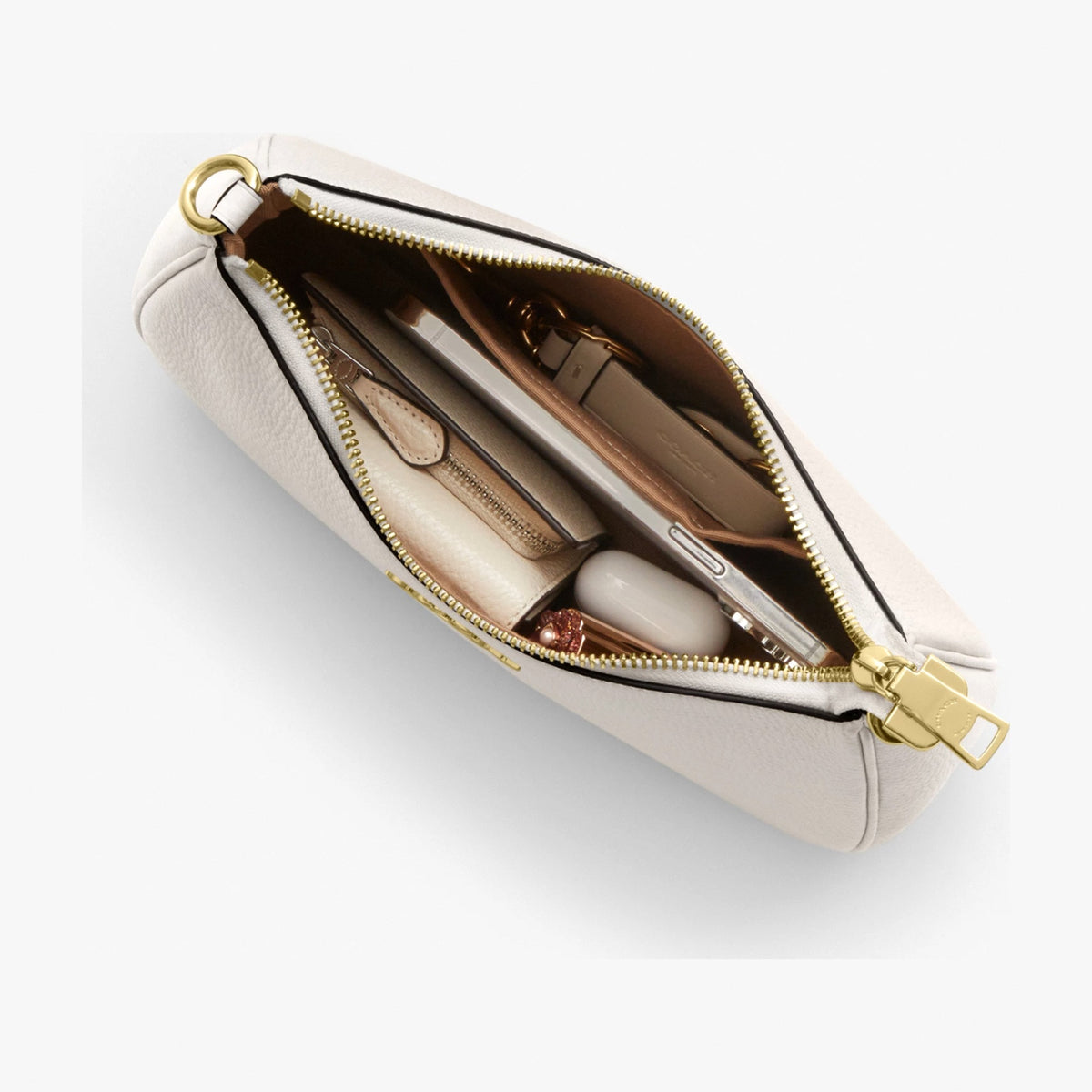 Coach Teri Shoulder Bag - Gold/Chalk