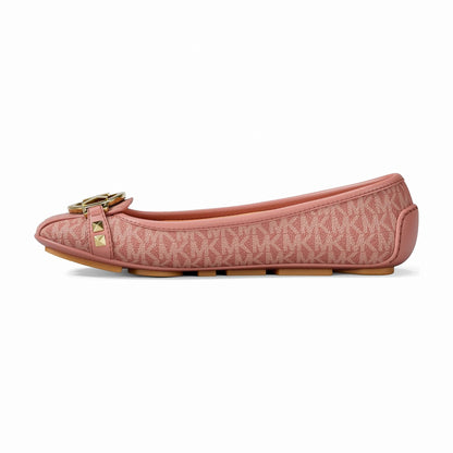 Michael Kors Fulton Studded Logo Moccasin - SUNSET ROSE