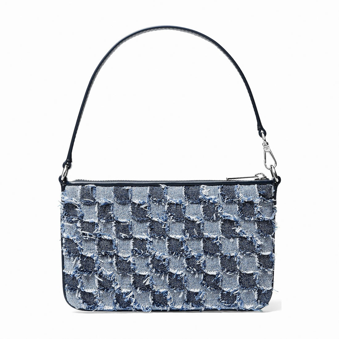 Michael Kors Jet Set Travel Small Patchwork Denim Convertible Wristlet - WASHED DENIM