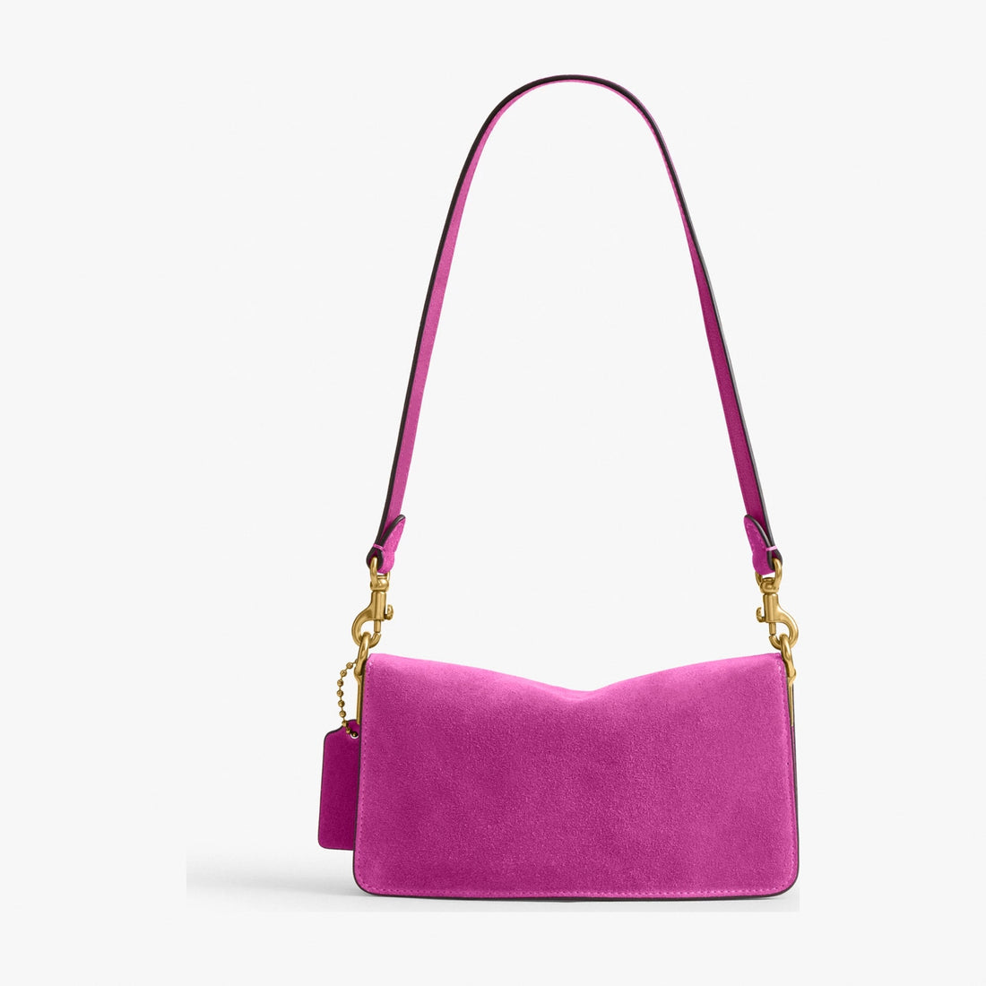 Coach Soft Tabby Shoulder Bag 20 - Brass/Magenta