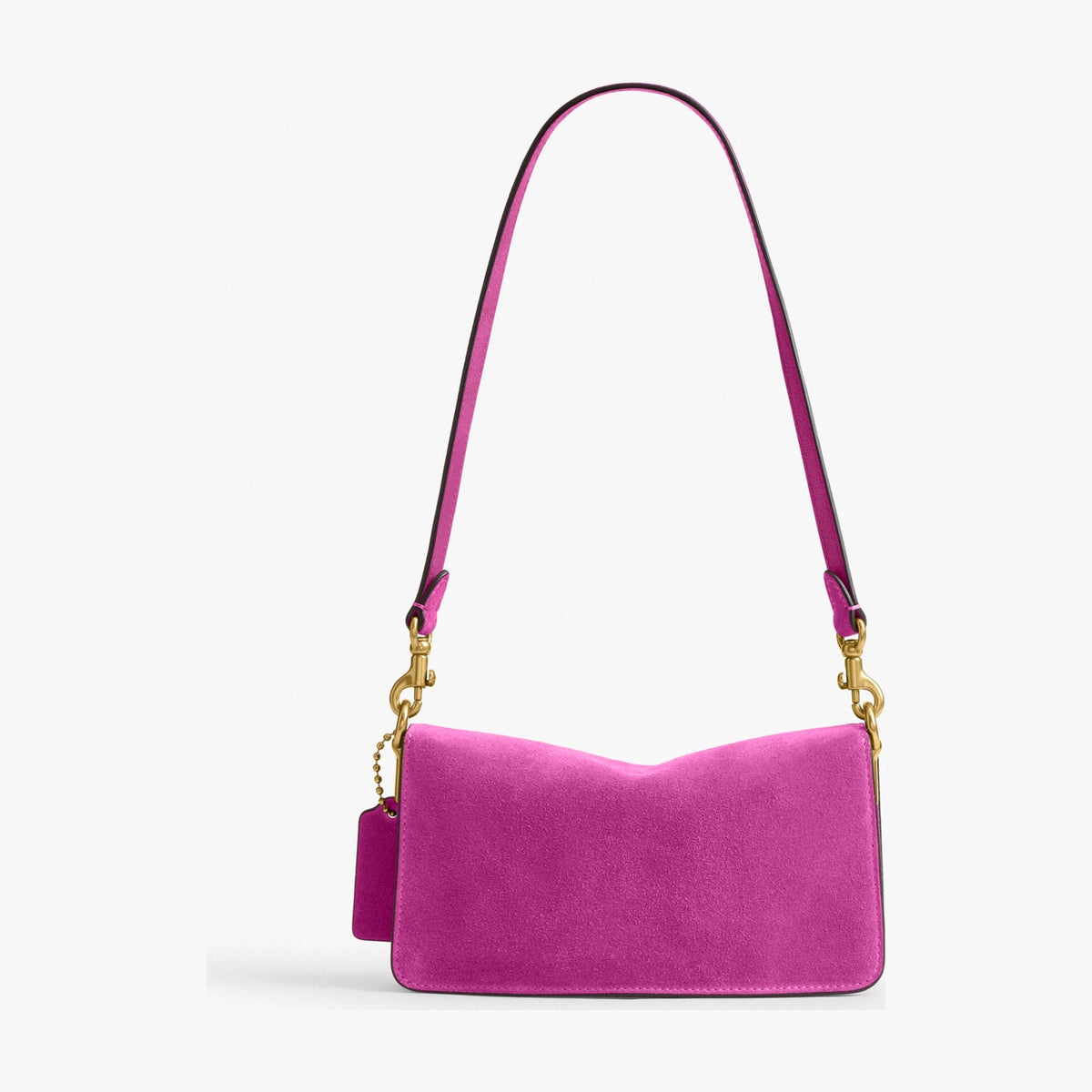 Coach Soft Tabby Shoulder Bag 20 - Brass/Magenta